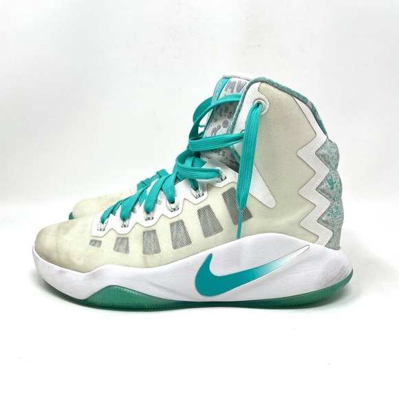 Nike Hyperdunk 2016 LE Turquoise Womens 5.5 - Picture 4 of 9